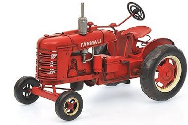 TinPlates/Minichamps Q593-1 Farmall 1954 rot/beige  1:18