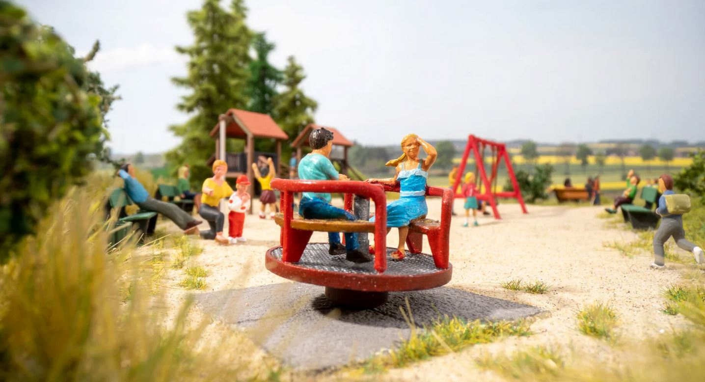 Noch 13403 micro-motion Kinderkarussell 1:87 Spur H0 Bausatz Neu