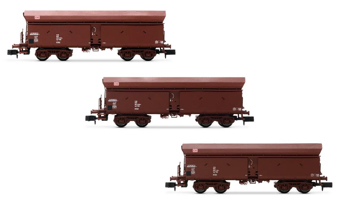 Arnold HN6562 DB AG 3-tlg Set Selbstentladewagen Fals164 Spur N