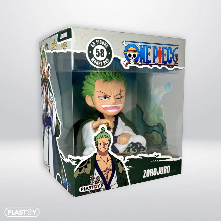 Plastoy 80278 One Piece Zorojuro 15 cm NEU OVP Spardose