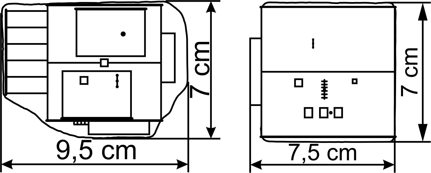 Kibri 37041 Einfamilienhaus Amselweg 2 Stk. 1:160 Spur N Bausatz