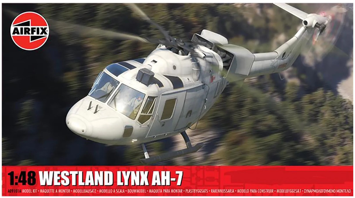 Airfix A09101A Westland Lynx AH-7 1:48 Modellbausatz NEU OVP
