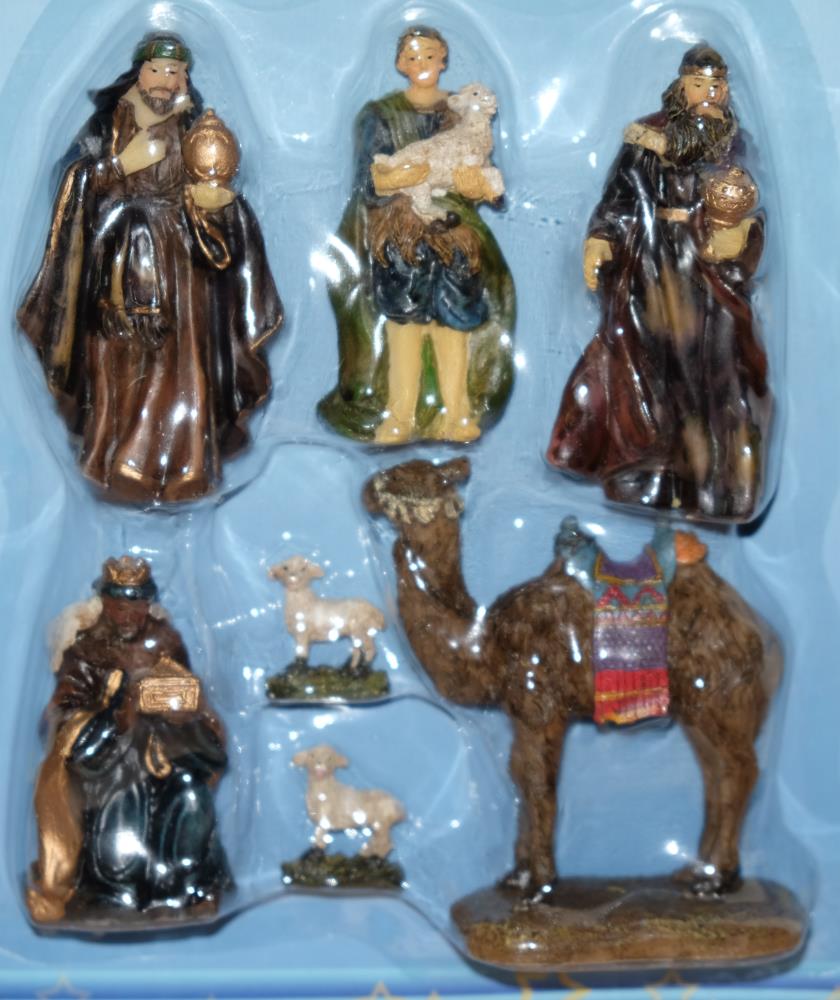Faller 331997 Krippen-/Weihnachtsfiguren-Set Heilige Drei Könige 1:22,5 Sp