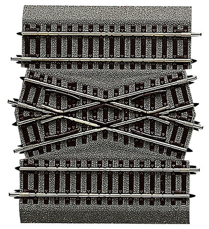 Roco 42598 Mittelstück f. doppelte Gleis-verbindung DGV15 Spur H0