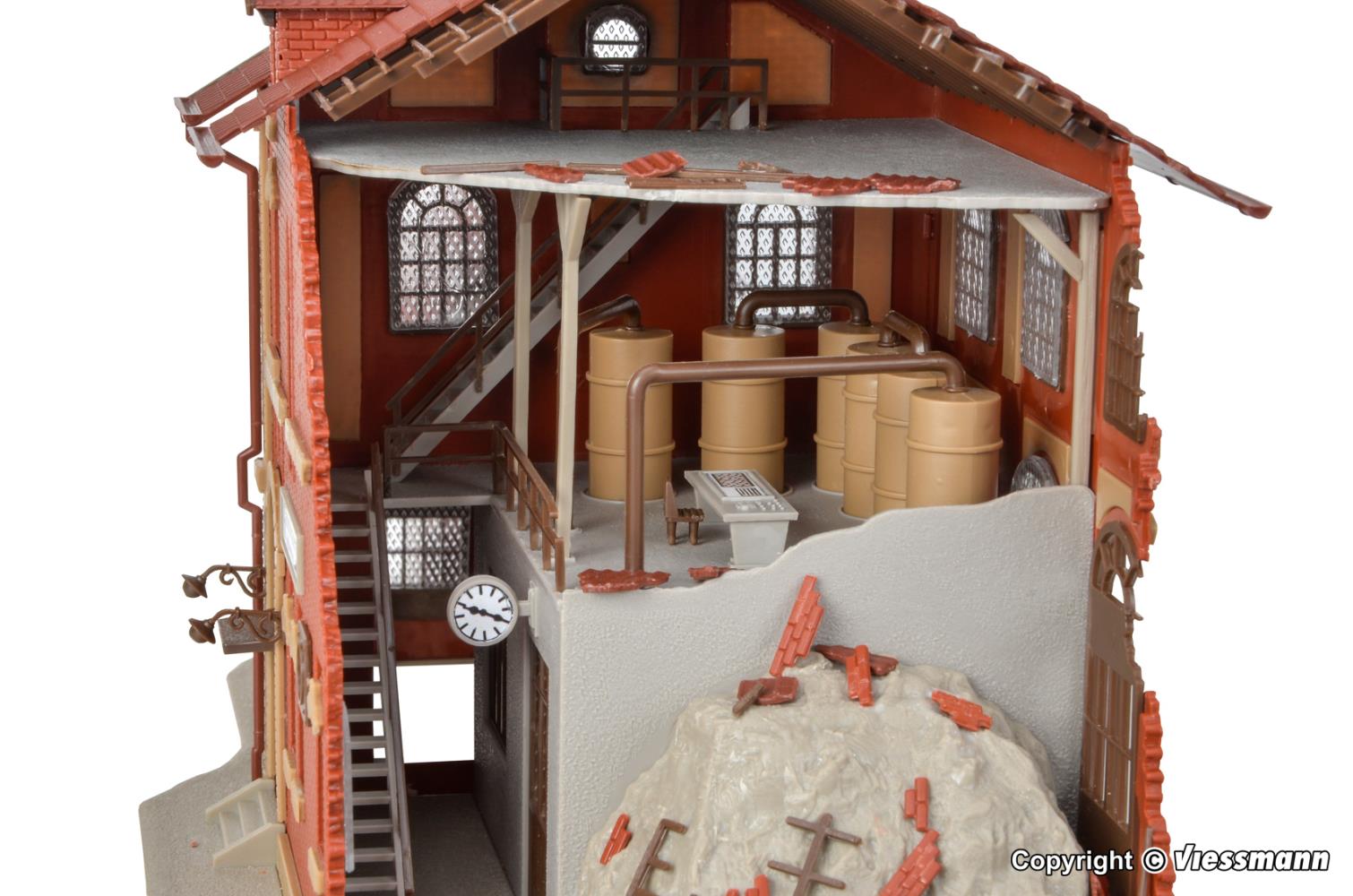 Vollmer 45621 Brauerei im Abbruch 1:87 Spur H0 Bausatz Neu OVP