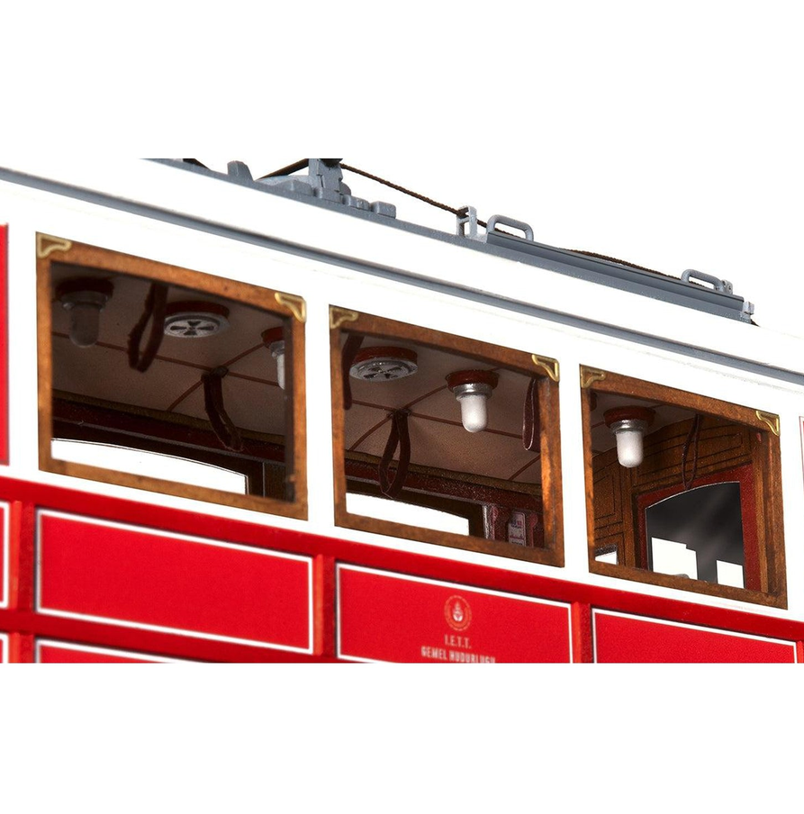 OcCre 53010 Istanbul Straßenbahn 1:24 Holzmodellbausatz NEU OVP