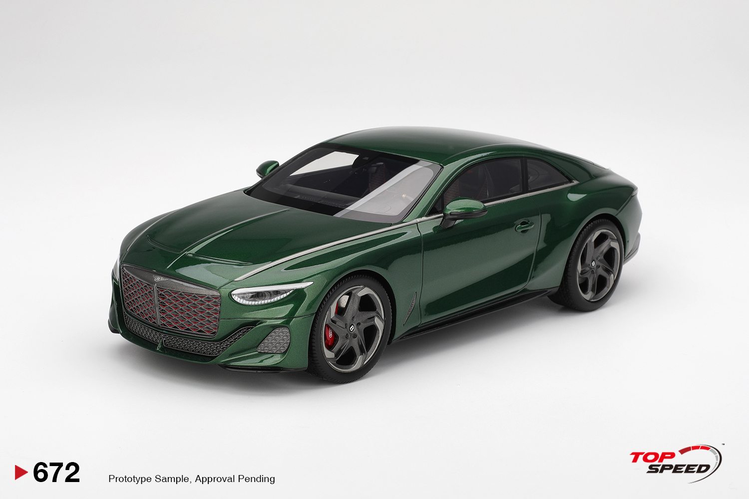 Top Speed TS0672 1:18 BENTLEY BATUR SCARAB GREEN 2025