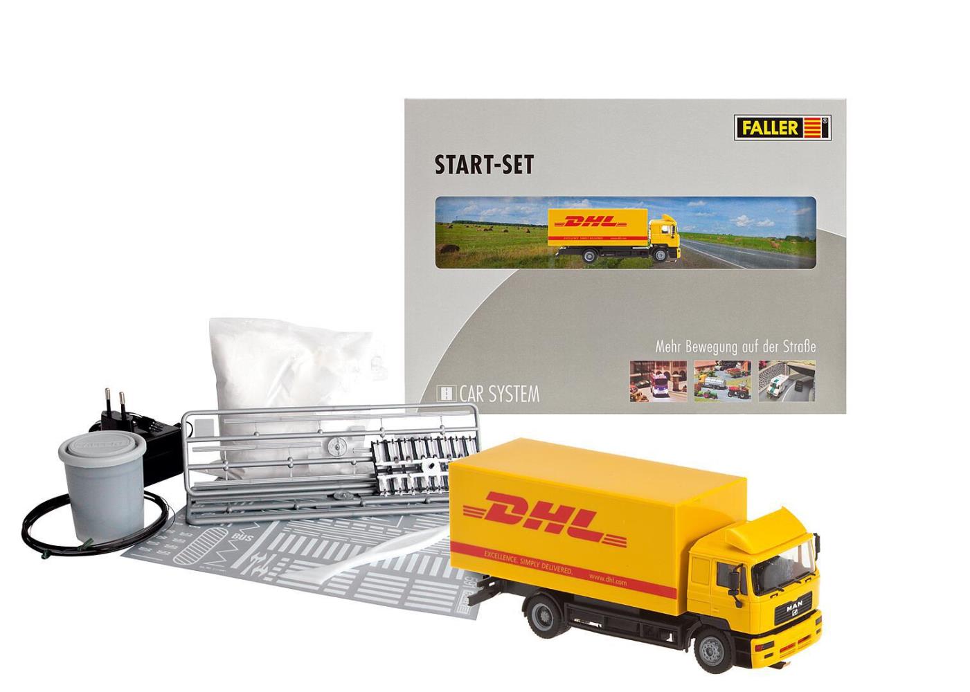 Faller 161607 Car System Start-Set LKW DHL 1:87 Spur H0 Neu OVP