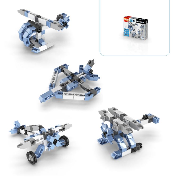 Engino 0433 INVENTOR 4 Flugzeuge - Bausatz - Neu - OVP