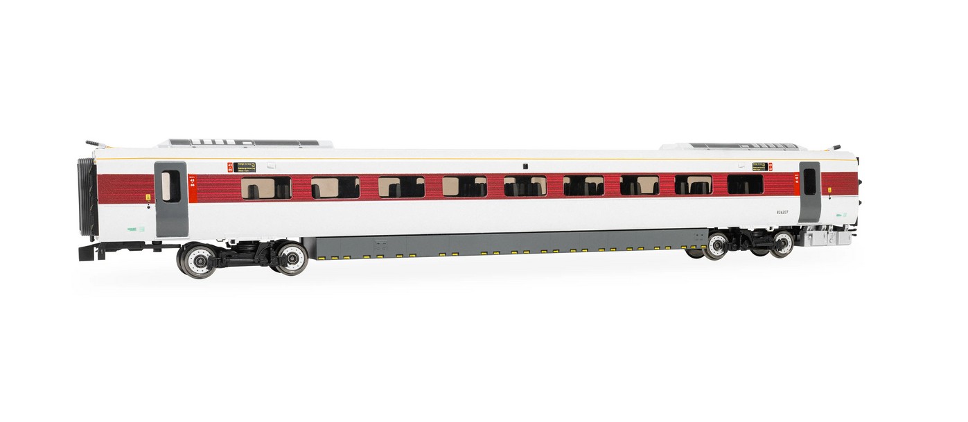 Hornby R40493 LNER Azuma Class 801/2 Coach Pack 1:76 Spur 00