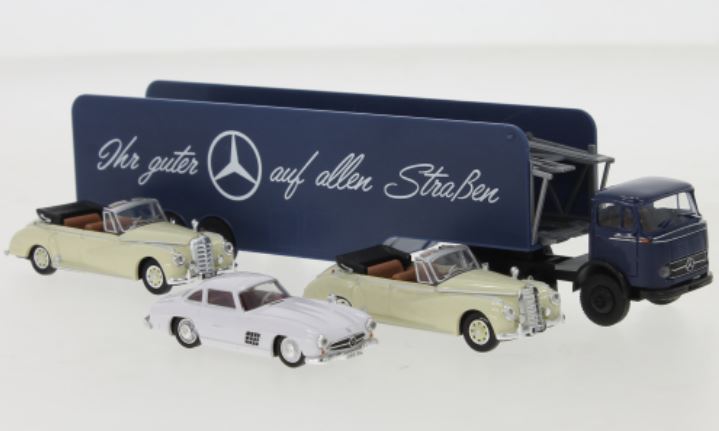 Brekina 48048 Mercedes LPS 338 Autotransport-SZ, Mercedes-Benz