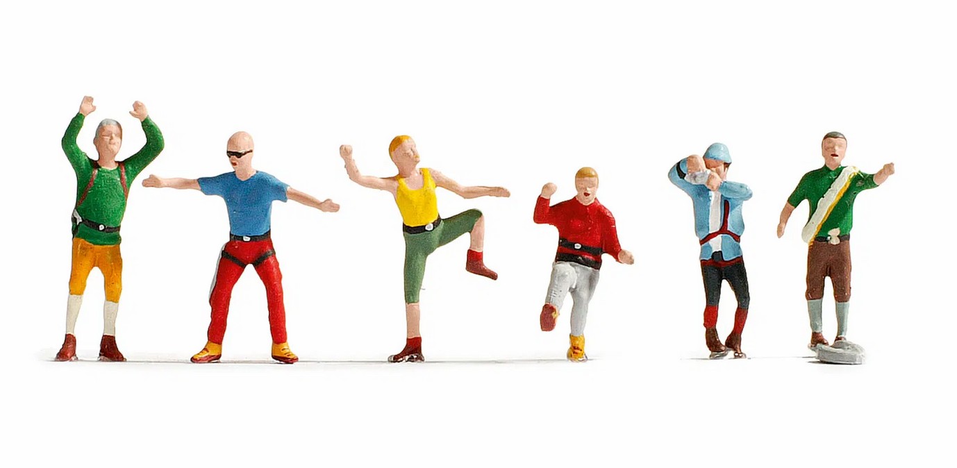 Noch 15871 Bergsteiger 1:87 Spur H0 NEU OVP Figuren