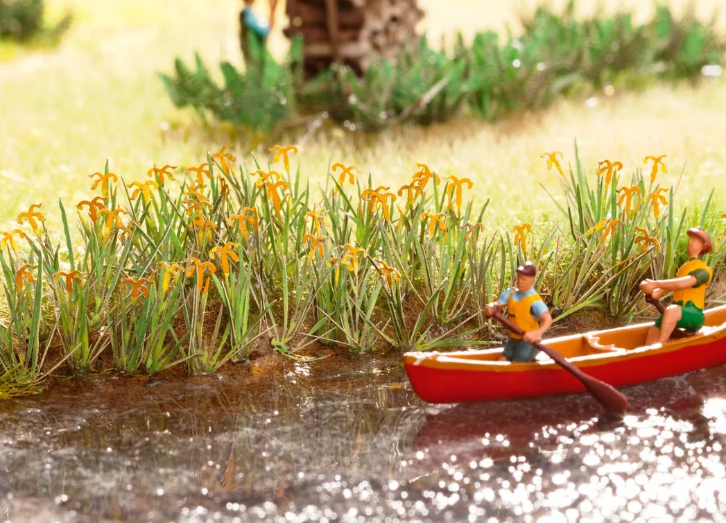 Noch 14140 Wasserlilien 18 Pflanzen 1:87 Spur H0 Bausatz NEU OVP