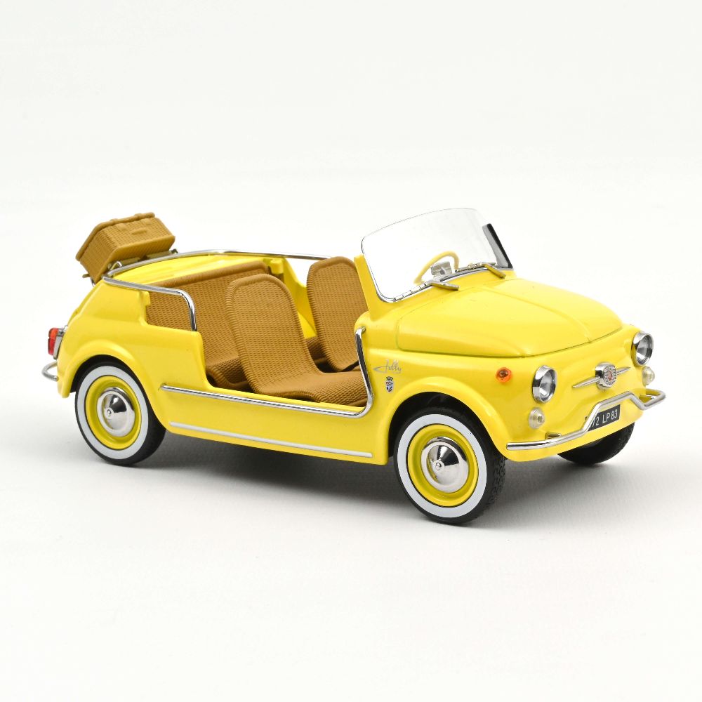 Norev 187790 Fiat 500 Jolly 1965 Gelb 1:18 Standmodell NEU OVP