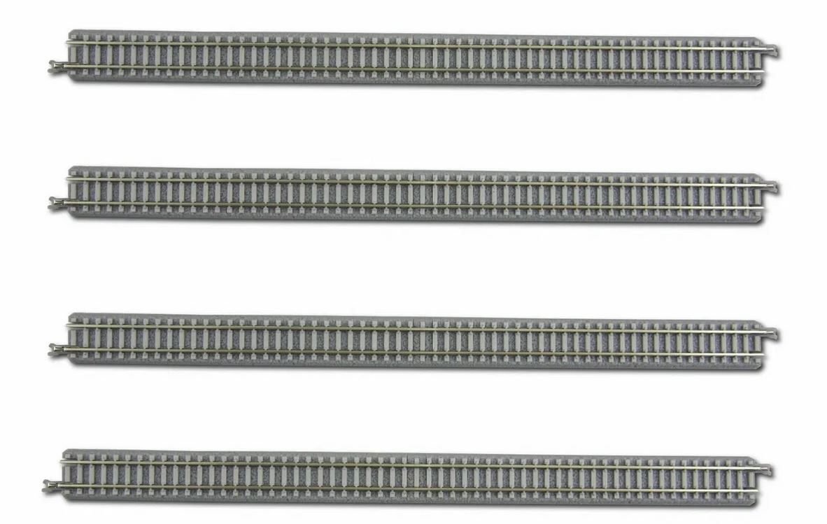 Rokuhan R050 Gleis gerade 220 mm mit Betonschwellen 1:220 Spur Z
