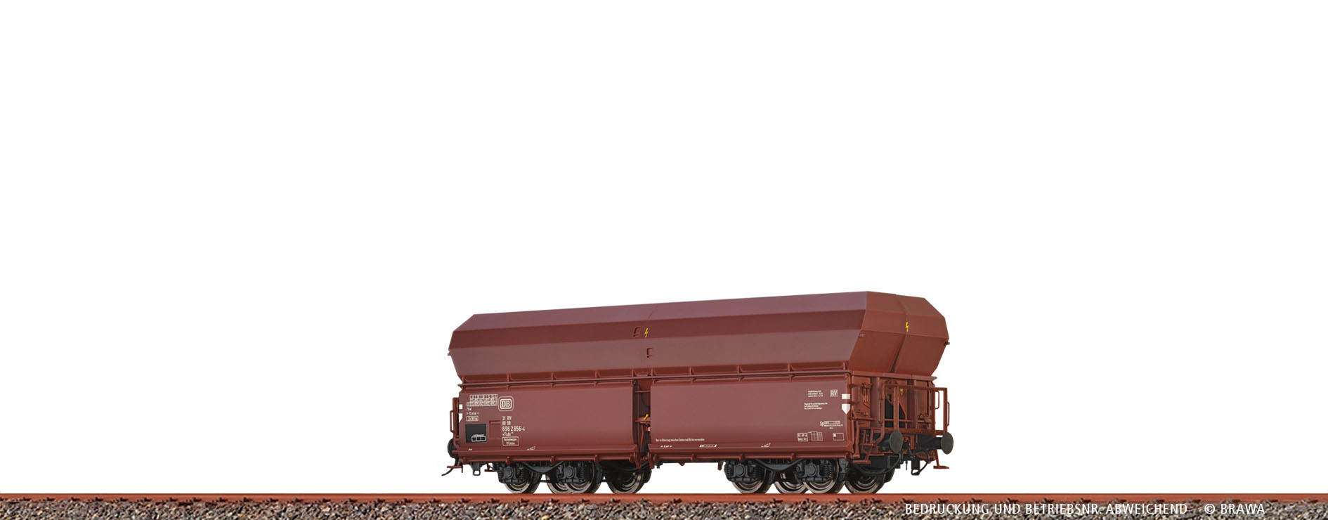 Brawa 50616 H0 Schüttgutwagen Fads 175 DB