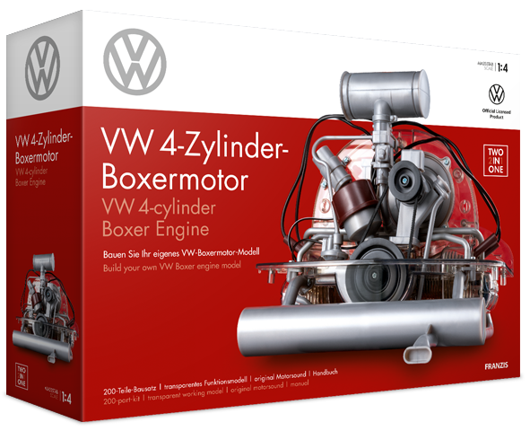Franzis 67308 VW 4-Zylinder-Boxermotor 1:4