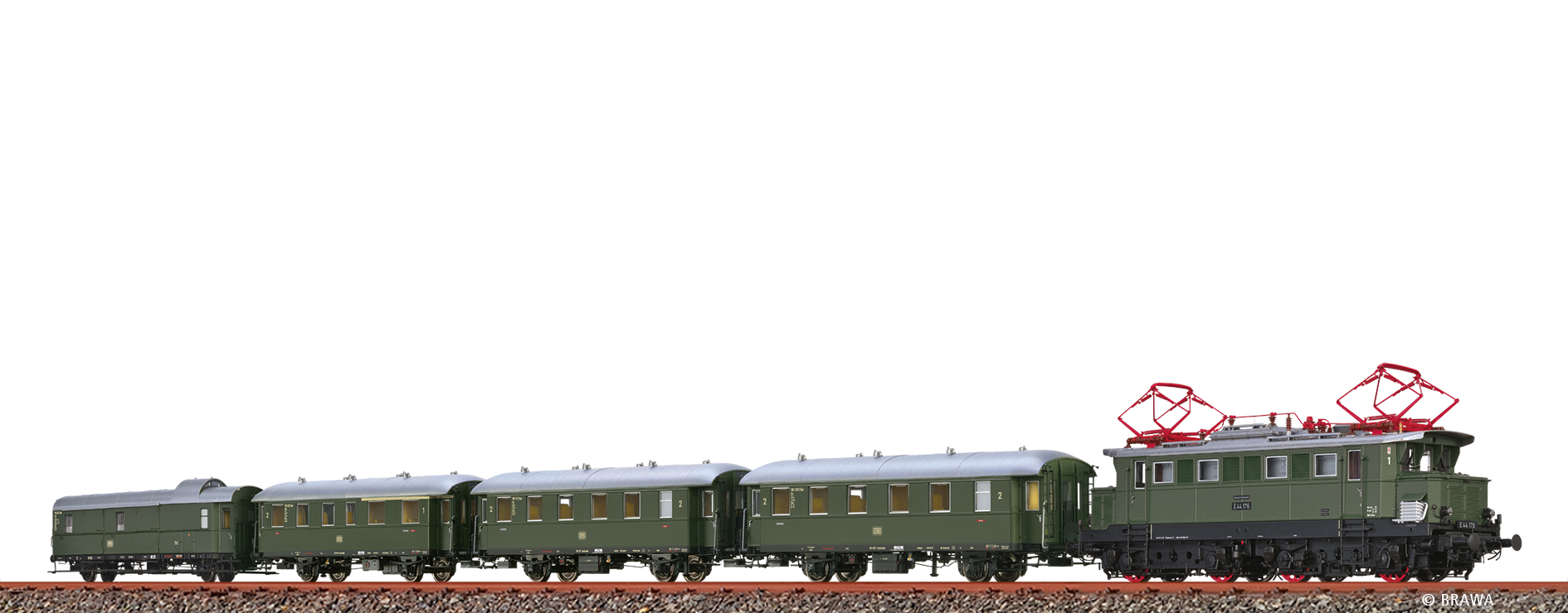 Brawa 50896 Zugset Höllentalbahn DB 5-teilig 1:87 Spur H0 AC Dig
