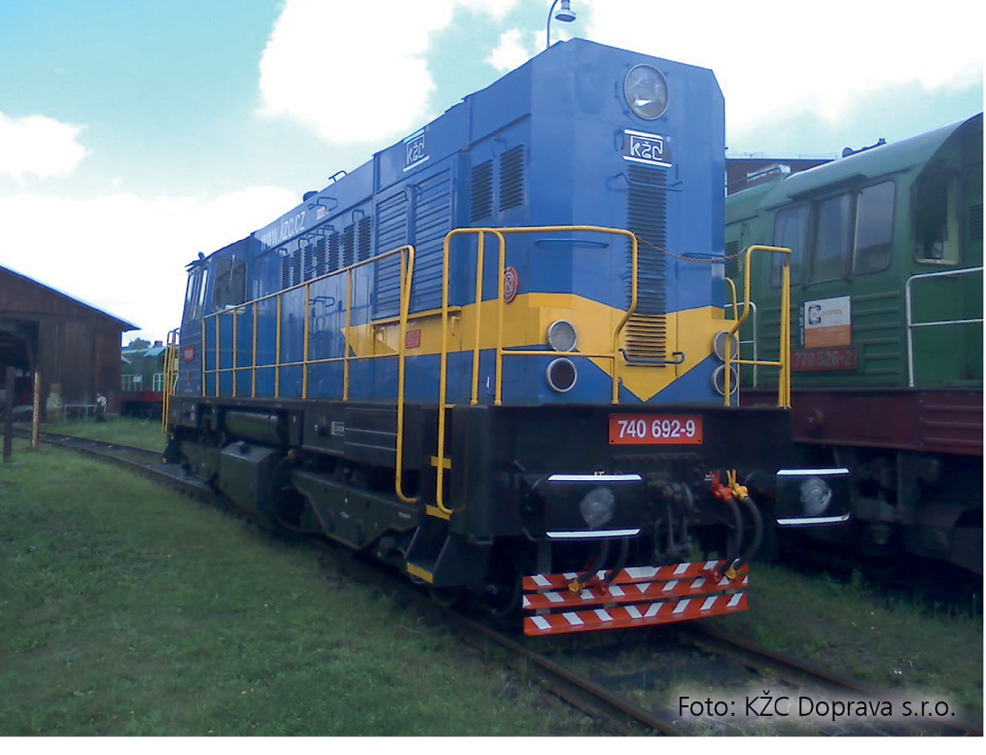 Tillig 02762 Diesellokomotive 740 692 der KŽC Doprava s.r.o.