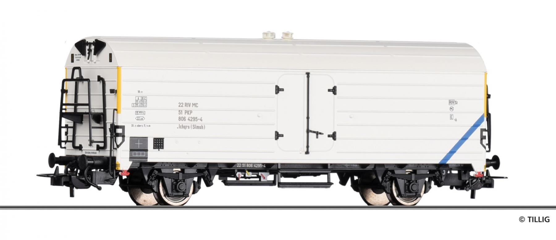 Tillig 77060 Kühlwagen Ibchqs PKP 1:87 Spur H0 DC Neu OVP