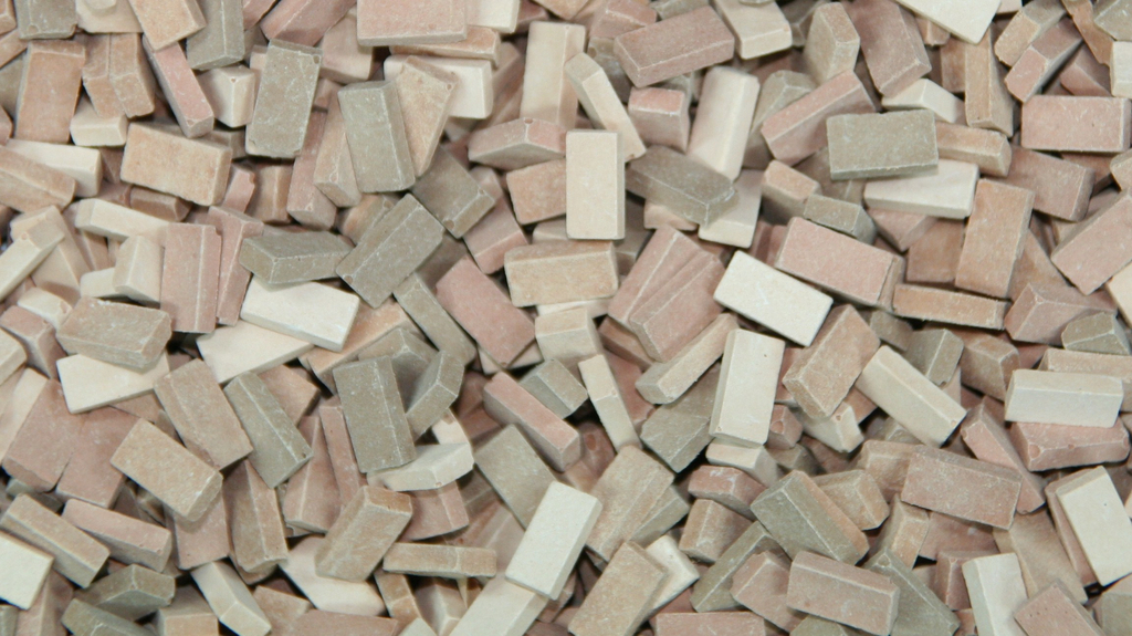 Juweela 23073 Ziegel (RF) terrakotta Mix, 500x (Miniatur)
