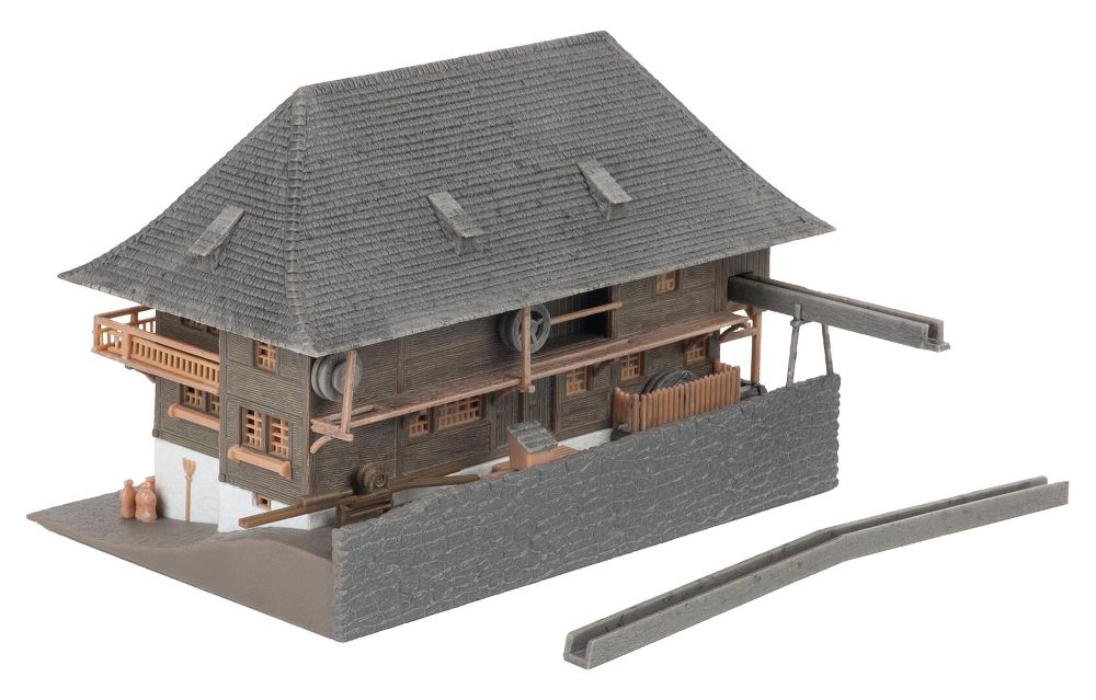 Faller 232012 Jubiläumsmodell Öhlermühle mit Figur 1:160 Spur N NEU