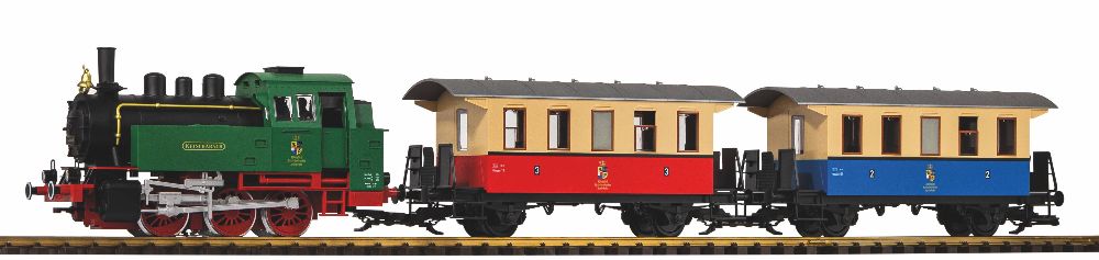 Piko 37130 Start-Set Personenzug BR 80 + 2 Personenwgn Spur G