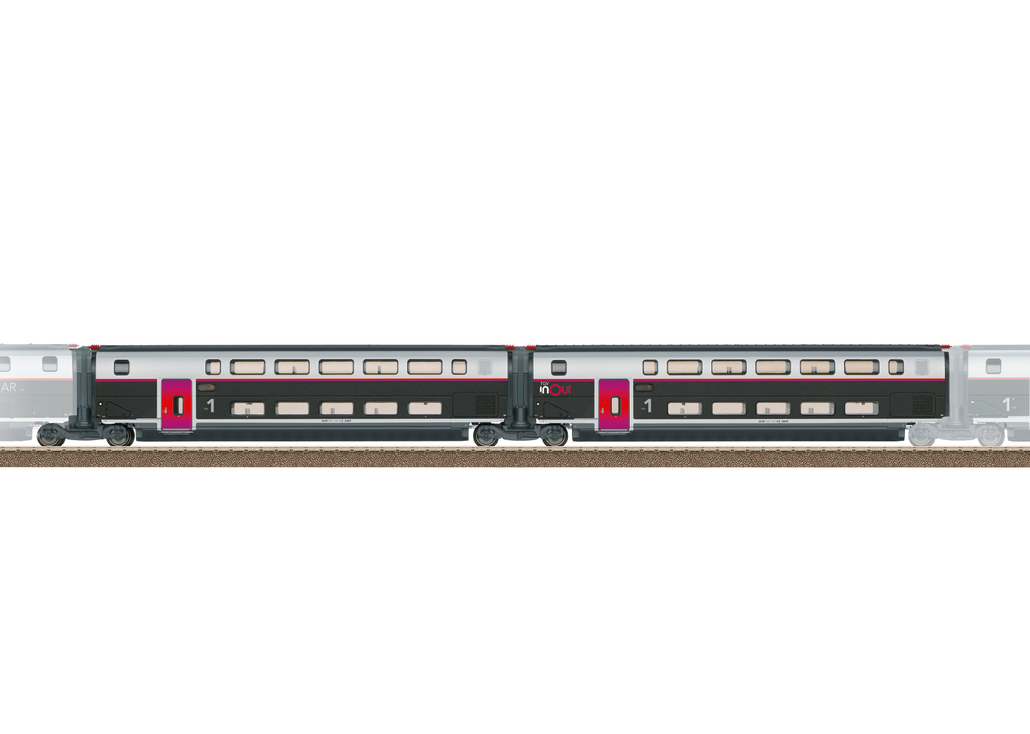 Trix 23187 Erg.-Set 1 TGV inOui SNCF