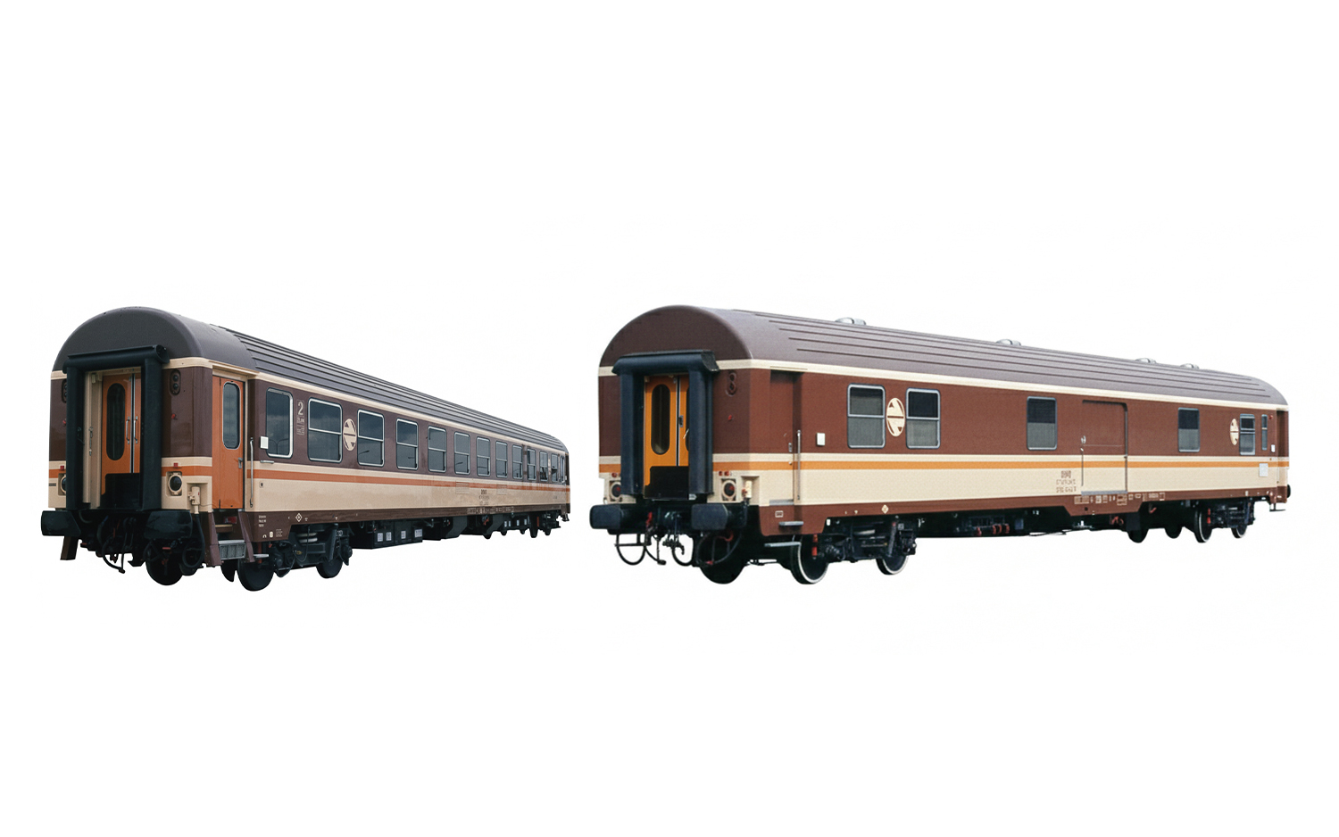 Electrotren HE4045 RENFE, 2-tlg. Set „Estrella Galicia”, BBL-9600 + DDE-10400,
