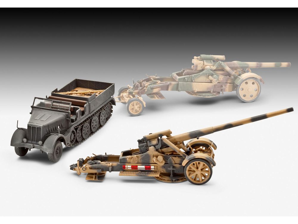 Revell 03371 Sd.Kfz.9 "Famo" 21cm Mörser 18 / or 17cm Kanone 18 1:72