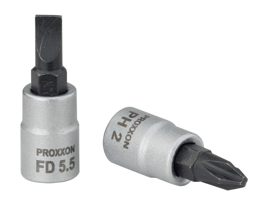 Proxxon 23741 1/4'' - Schlitzschrauben-Einsatz, 33 mm - FD 7 mm - Neu
