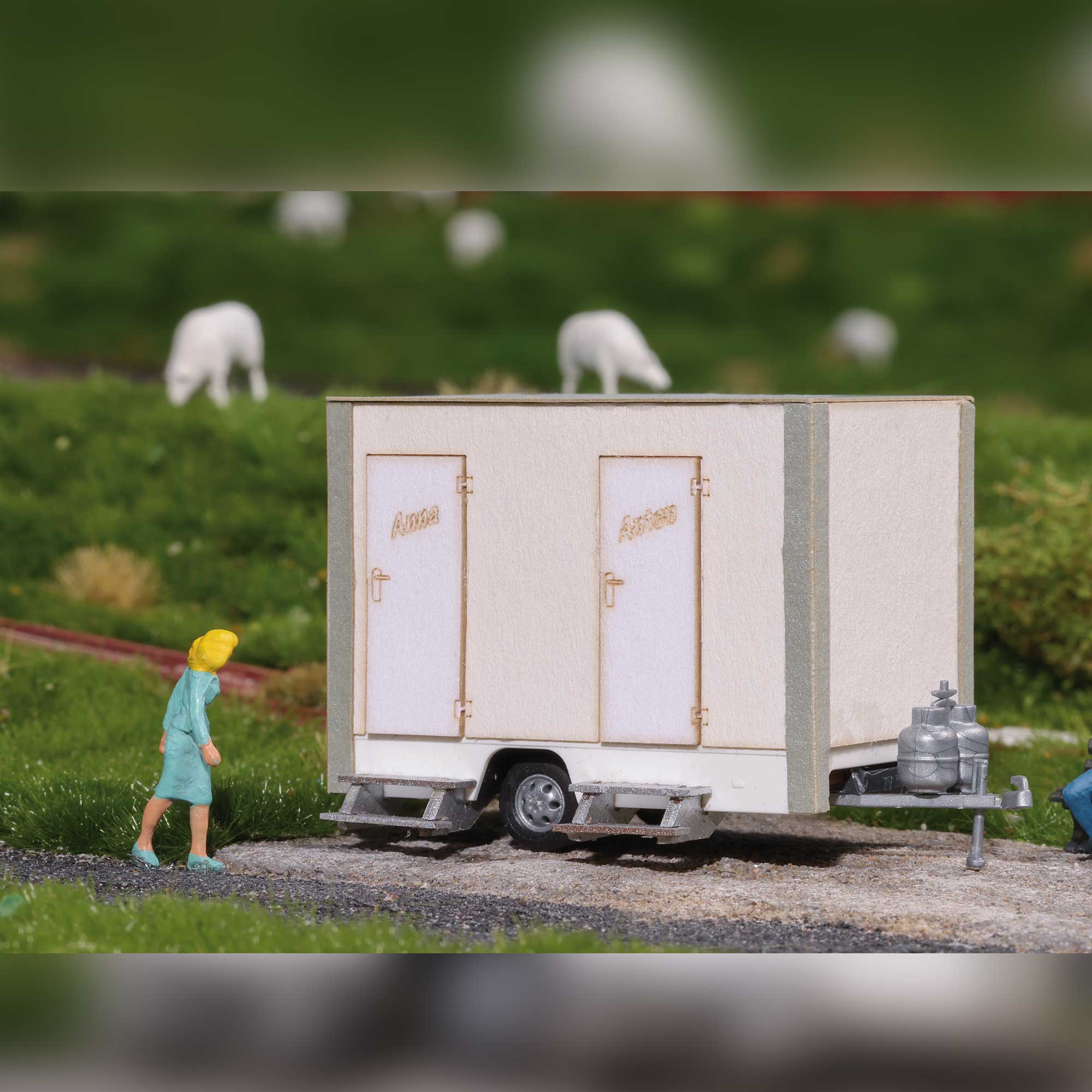 Busch 44946 Hallig-Toilettenwagen H0