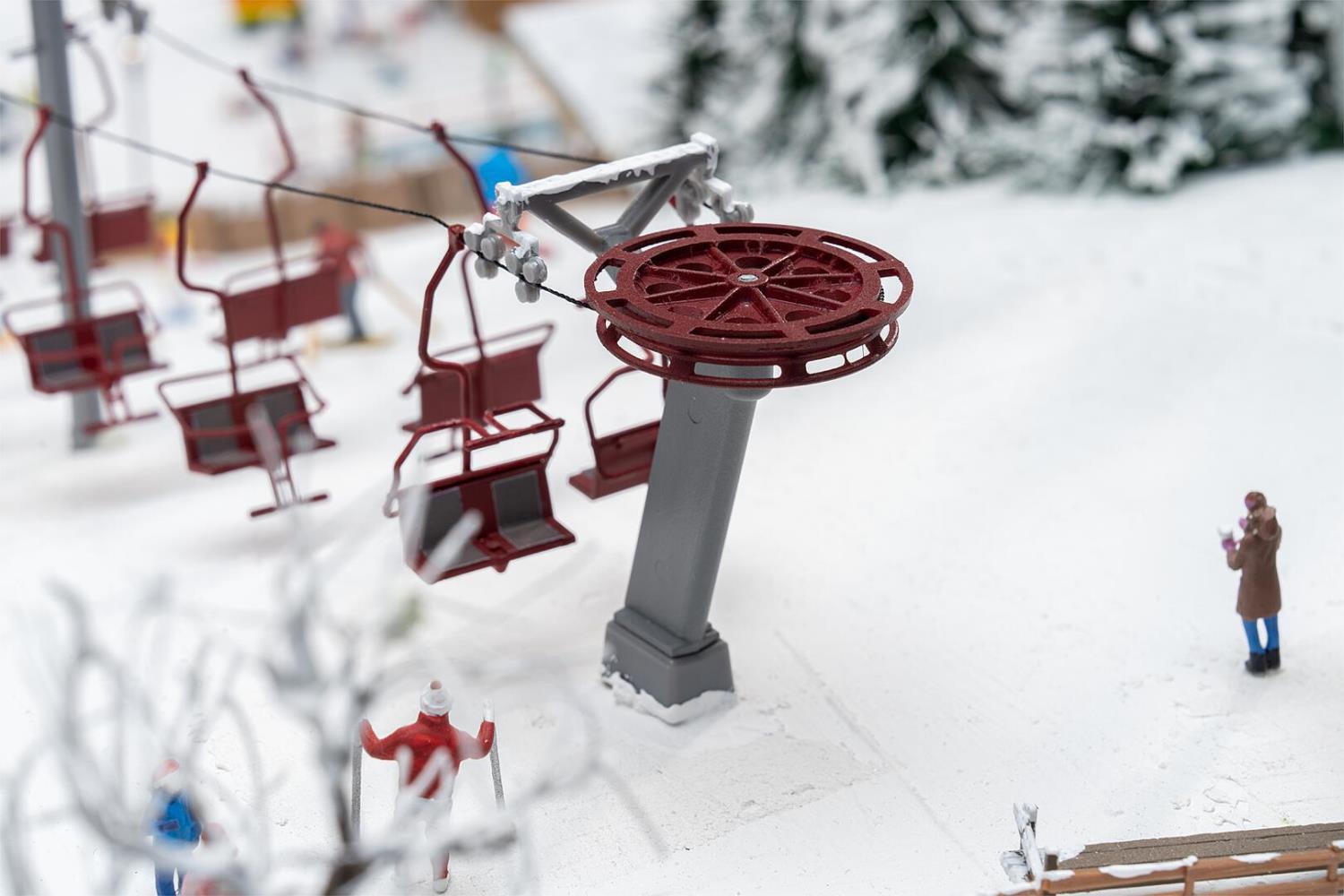 Faller 134004 Sessellift 1:87 Spur H0 Bausatz NEU OVP Winter
