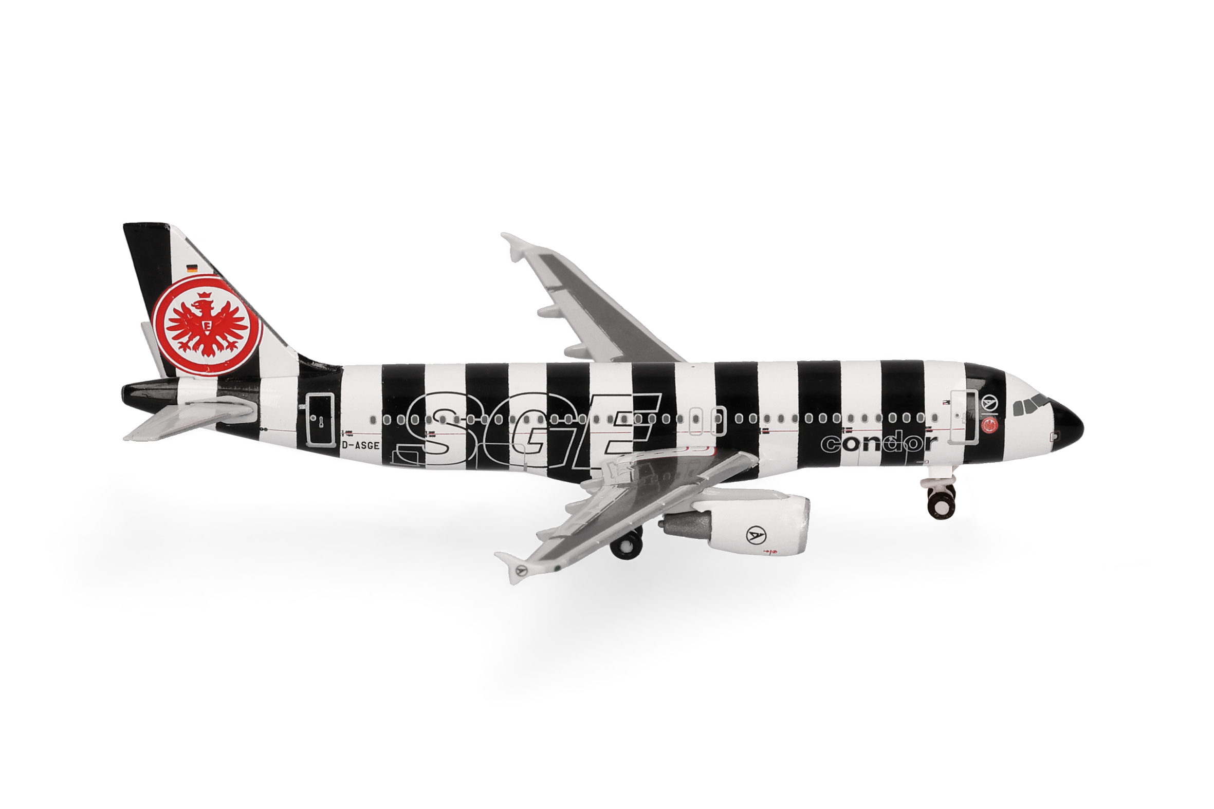 Herpa 539319 A320 Condor EintrachtFrankfurt