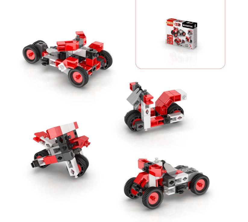 Engino 0432 INVENTOR 4 Bikes - Bausatz - Neu - OVP