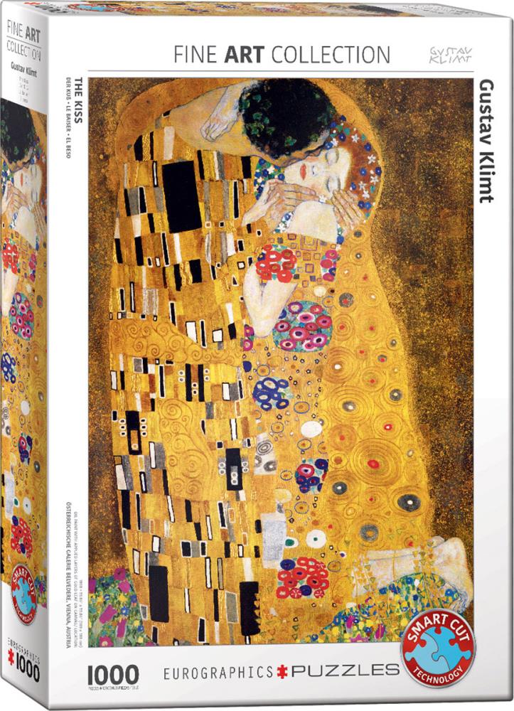 EUROGRAPHICS 6000-4365 Der Kuss Gustav Klimt 1000 Teile Puzzle NEU OVP