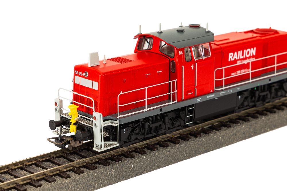 Piko 22045 Sound-Diesellok BR 296 Railion VI 1:87 Spur H0 DC NEU