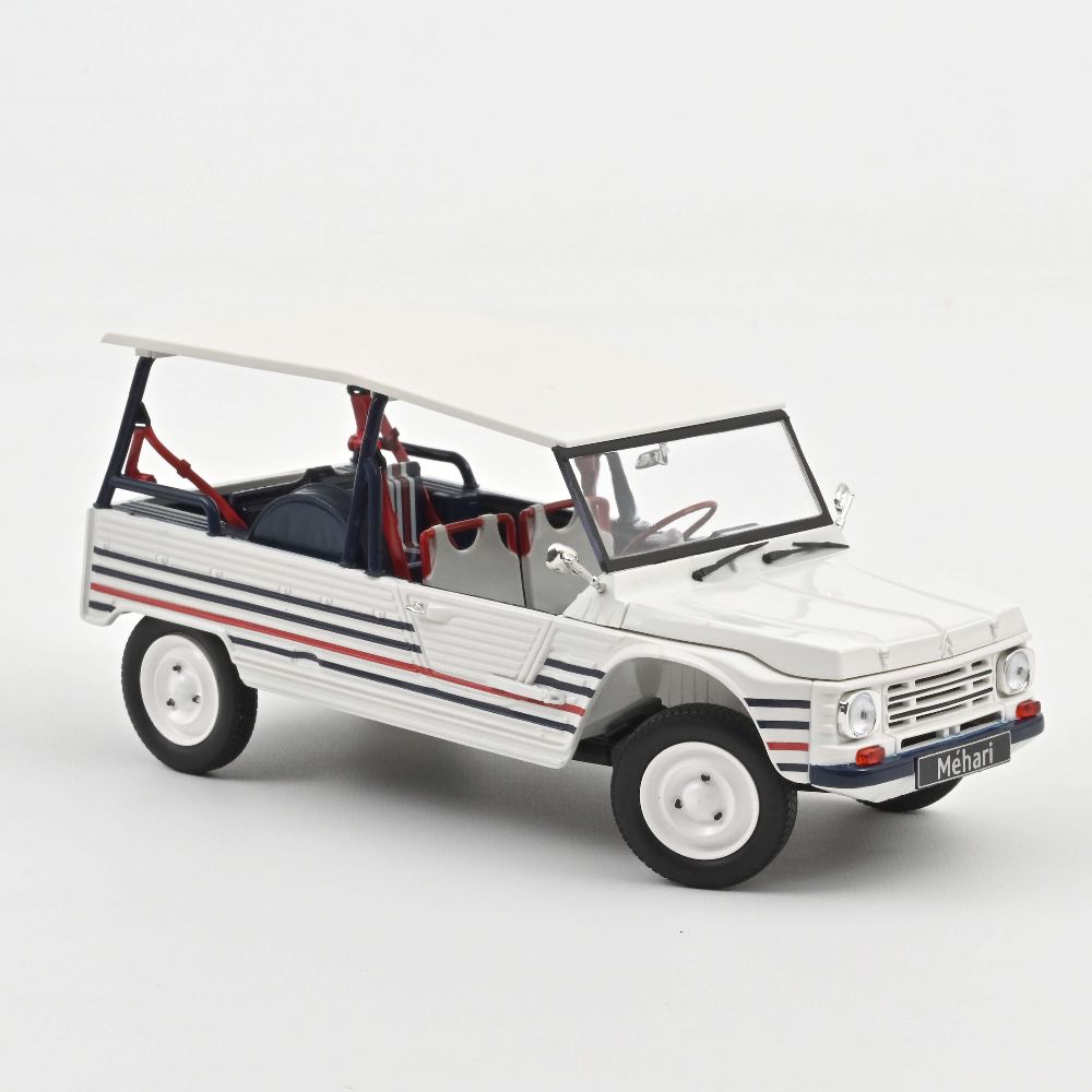 Norev 181805 Citroën Méhari 2016 Blau Weiss Rot 1:18 Standmodell