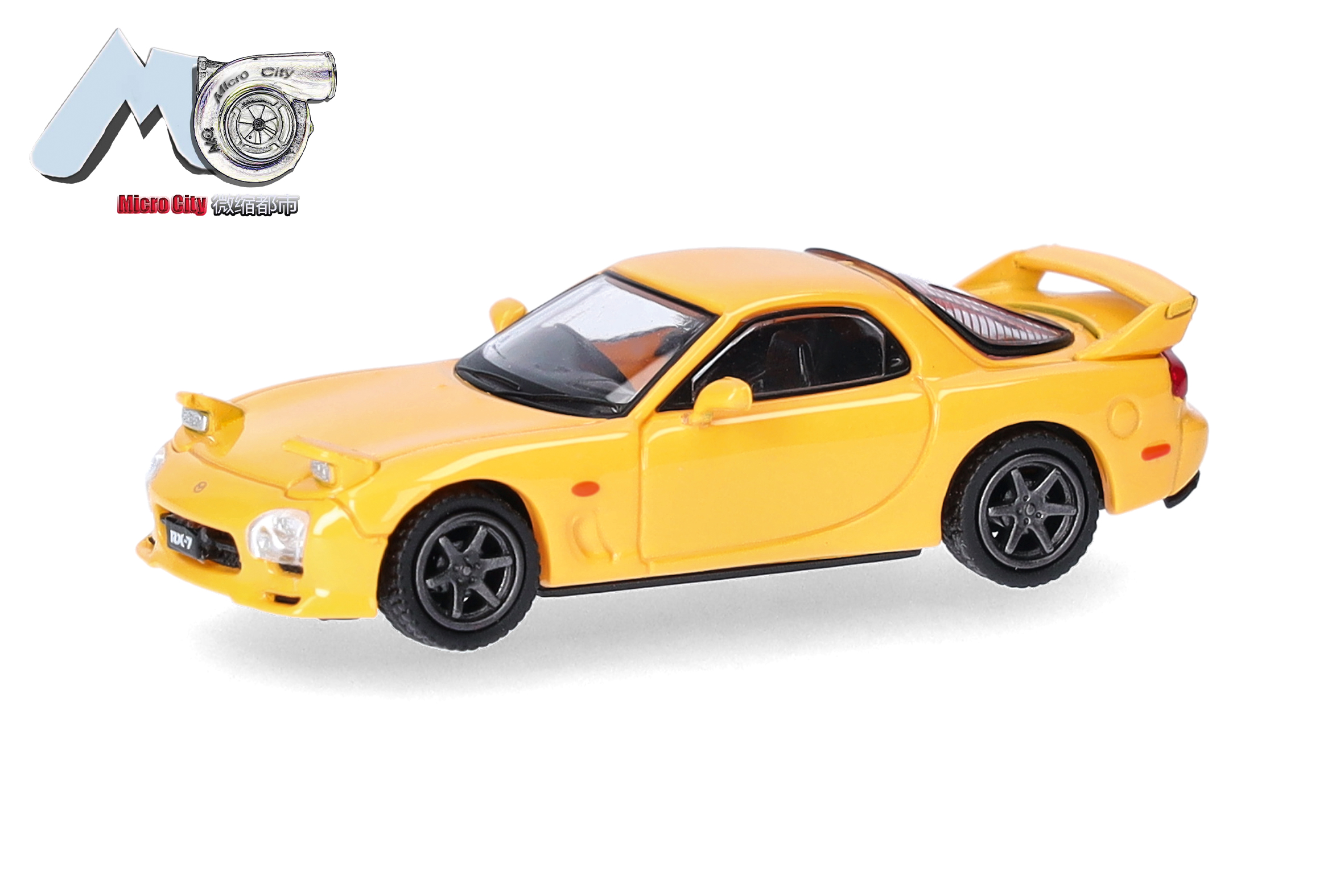 Herpa 87MC000154 Mazda RX-7, gelb (yellow)