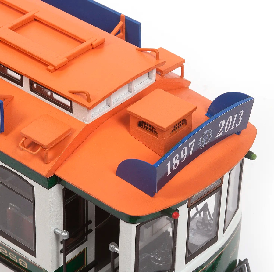 OcCre 53011 Buenos Aires Straßenbahn 1:24 Holzbausatz NEU OVP