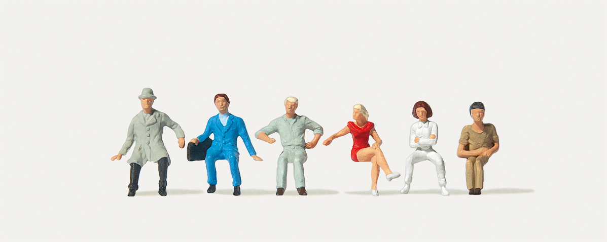 Merten 0212587 Sitzende - Spur H0 - Neu - OVP