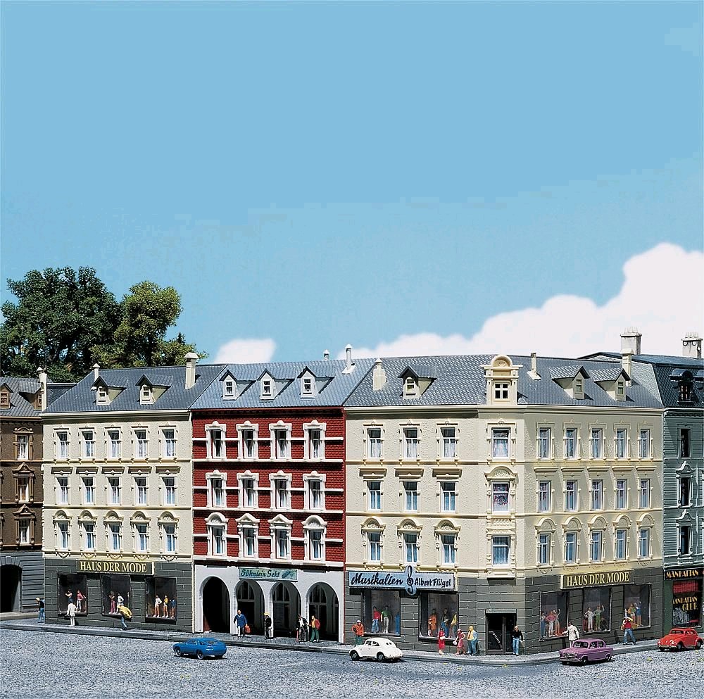 Faller 232266 Stadthäuserzeile 1:160 Spur N Neu OVP