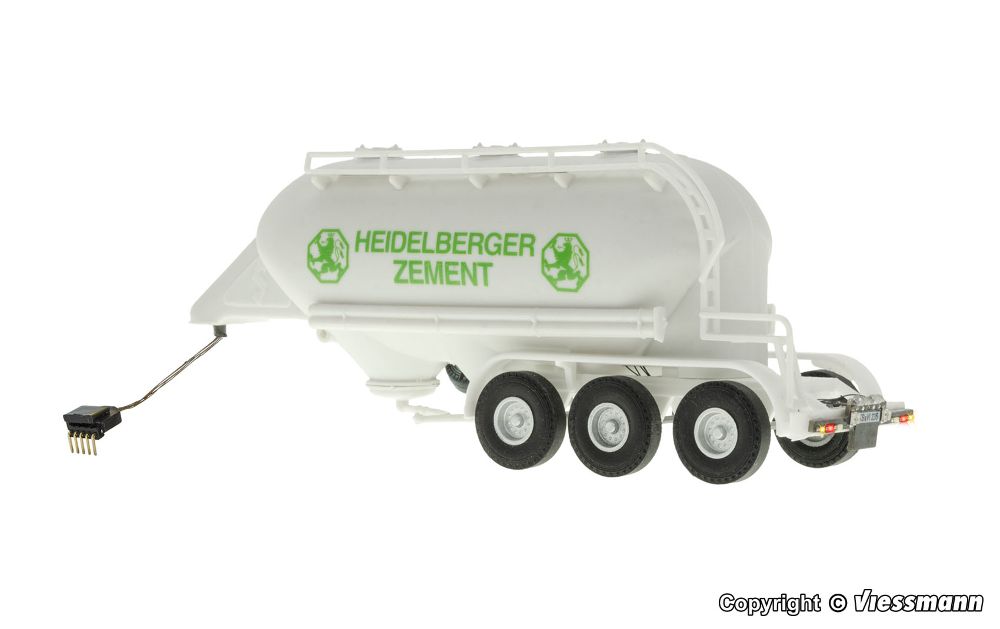 Viessmann 8235 3-achs Siloauflieger SL 337 Funktionsmodell 1:87 Spur H0
