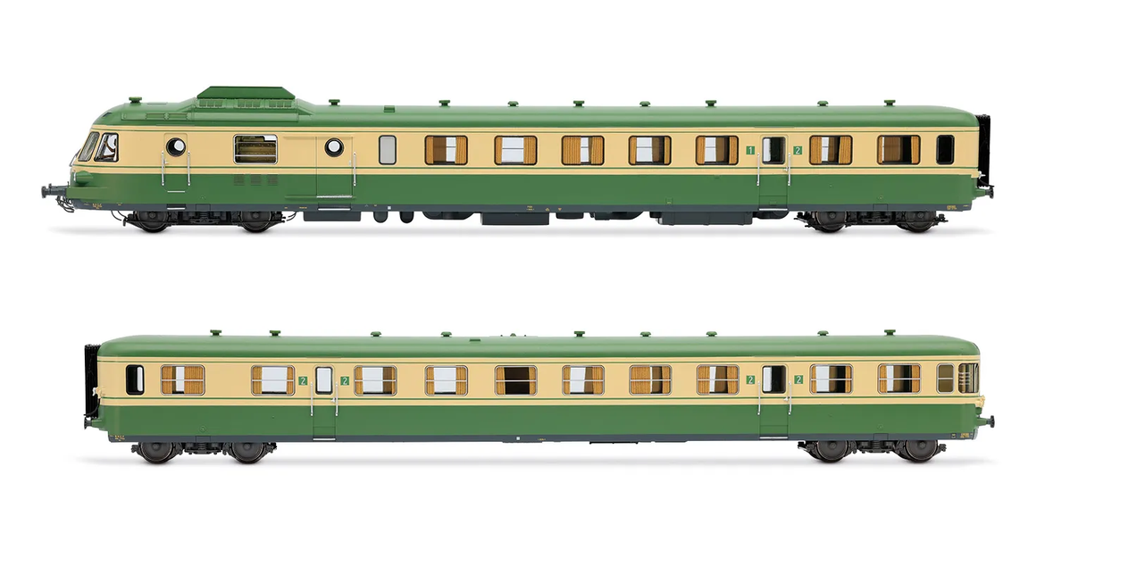 Jouef HJ2462S SNCF diesel railcar RGP I with trailer ep IV 1:87 Spur H0