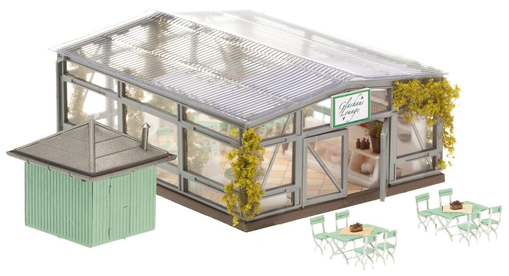 Faller 130509 Bistro Wintergarten 1:87 Spur H0 Bausatz NEU OVP