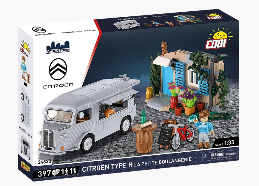 Cobi 24633 Citroen Type H "La Petite Boulangerie" 1:35 Bausatz