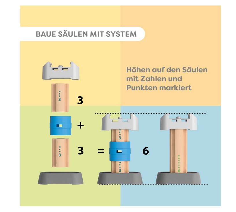 HABA 2012252001 Kullerbü Kugelbahn Step-By-Step NEU OVP