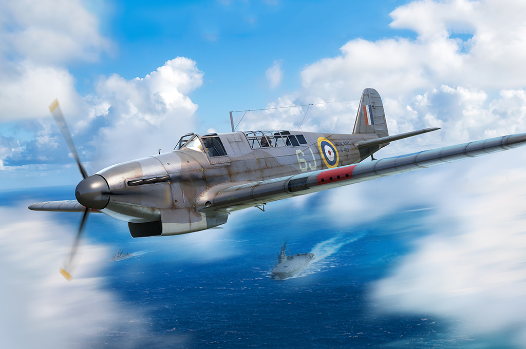 Trumpeter 05822 Fairey Fulmar MK.I 1:48 Modellbausatz Neu OVP