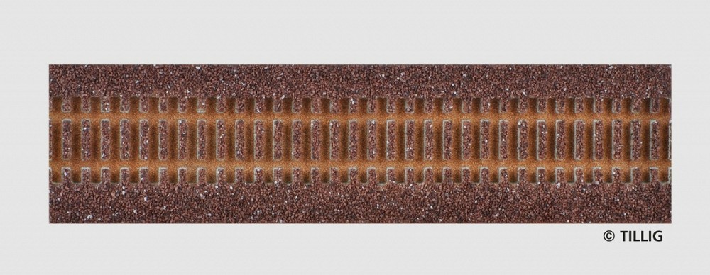 Tillig 86500 Gleisbett gerade 228mm G1/3/4/6 Spur H0 1:87 werks. ausverk.