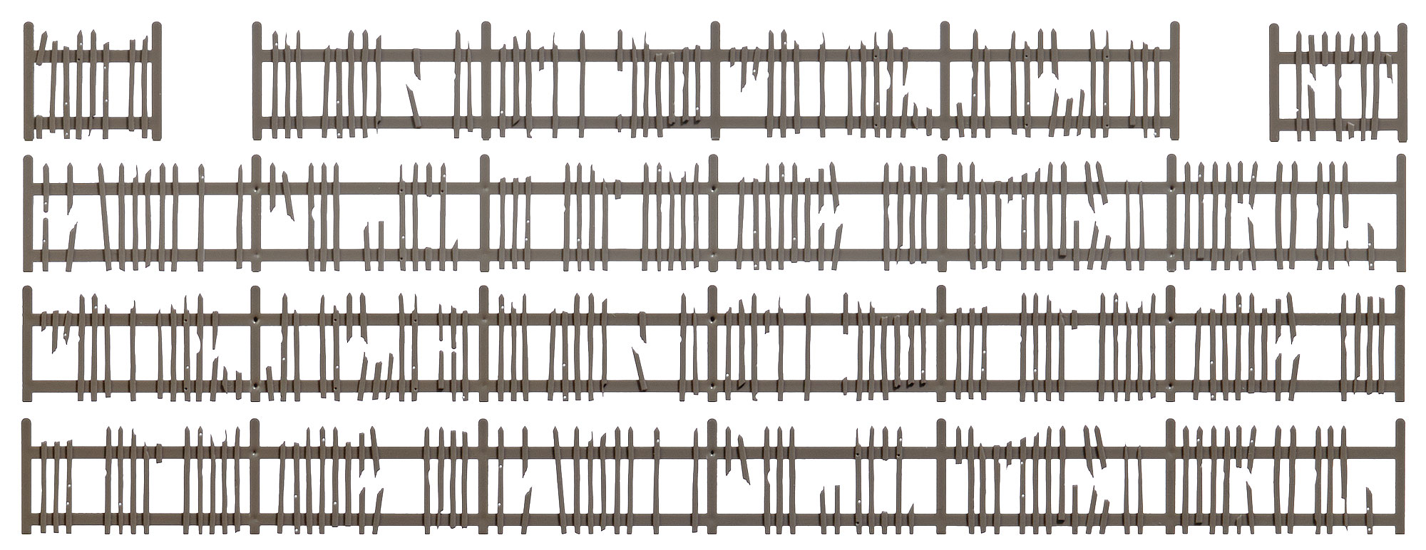 Busch 1011 Alter Lattenzaun 1:87 Spur H0 Neu OVP